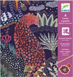 Wydrapywanki Dzika Afryka Djeco