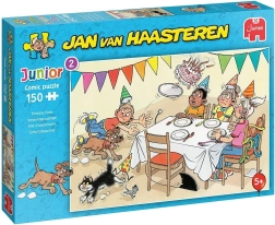 Puzzle JUMBO Jan van Haasteren Junior: Urodzinowa zabawa 150 elementów