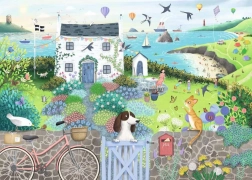 Ravensburger puzzle Chata na wybrzeżu 1000 elementów