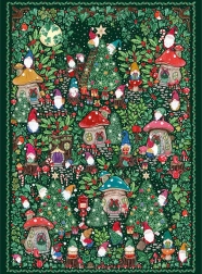 Puzzle Gibsons The Art File: świąteczna wioska 1000 elementów