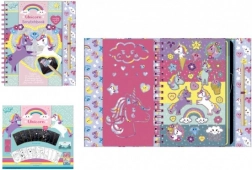 Książka zdrapki Jednorożec