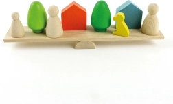 Milaniwood Give Me Five drewniana gra logiczna dla 2 graczy