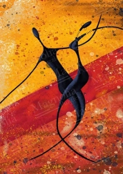 Puzzle „Afrykańska para” 1000 elementów