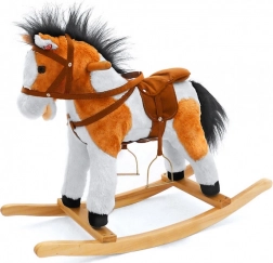 Koń na biegunach dla dzieci Milly Mally Latte