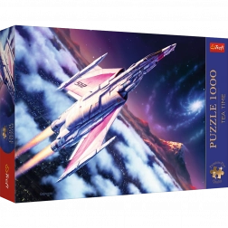 Trefl puzzle Premium Plus Tea Time: lot w kosmos 1000 elementów