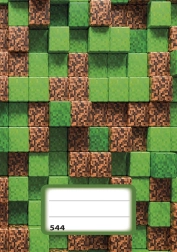 Zeszyt A5 w linie Pixel Cubes