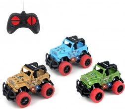 Auto zdalnie sterowane z efektami LED 14,5 cm