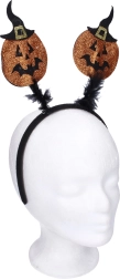 Karnawałowa opaska z ozdobą dyni