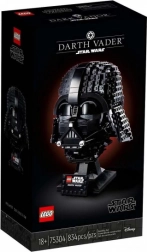 LEGO Star Wars hełm Darth Vadera 75304 – kolekcjonerski model wystawowy