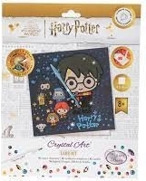 Crystal Art pocztówka – HARRY POTTER Family 18 × 18 cm