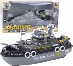 Łódź Patrolowa z Oświetleniem i Dźwiękami