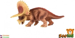 Mały plastikowy triceratops 14 cm