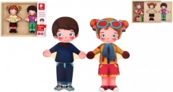 Drewniana układanka Ubieranie