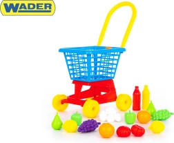 Wózek Sklepowy z Artykułami Spożywczymi