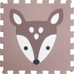 Minideckfloor jelonek – brązowy z ciemnobrązowym jelonkiem