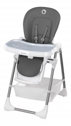 Krzesełko do karmienia LIONELO Linn Plus – Szary