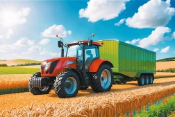 Puzzle Trefl Maszyny rolnicze 100 elementów