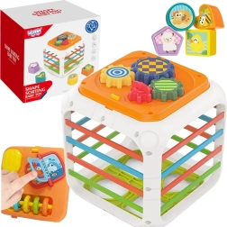 Kostka edukacyjna Woopie Sorter 4w1 kształty 18m+