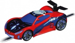 Auto SPIDER-MAN Speed Shifter niebieskie do toru wyścigowego GO!!! 1:43