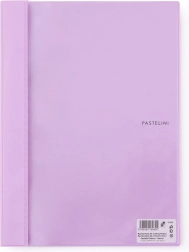 Szybkozszywacz A4 z przednią kieszenią PASTELINI fioletowy
