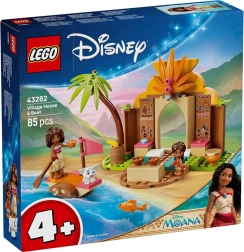 LEGO Disney Vaiana Wiejski domek i łódź