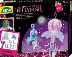 Lena brelok meduza świecąca w ciemności – zestaw kreatywny