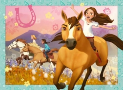 Ravensburger Puzzle Spirit: Wolność na wietrze XXL 150 elementów