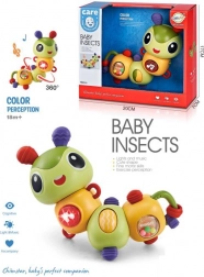 obracające się grzechotka gąsienica 360°