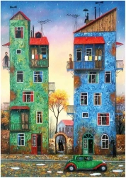 Puzzle Jesienny deszcz 1000 elementów