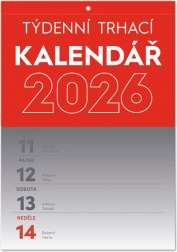 Kalendarz ścienny Tygodniowy 2026 A5