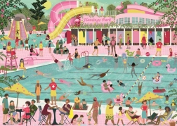 Puzzle Ravensburger Zabawy przy basenie 1000 elementów