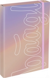 Teczki na zeszyty szkolne A4 Jumbo Pastel