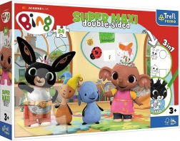Puzzle Super Maxi dwustronne Bing i przyjaciele