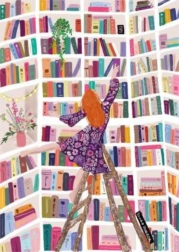 Puzzle Magnolia Książki są moimi przyjaciółmi 1000 elementów