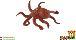 Plastikowa figurka ośmiornicy przybrzeżnej 8 cm