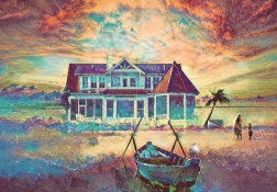 Puzzle ANATOLIAN Palmowa wysepka 500 elementów