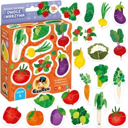 Pary układanek – Owoce i warzywa