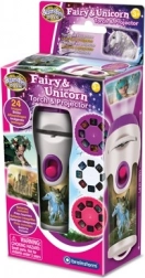 Latarka i projektor BRAINSTORM – wróżka i jednorożec