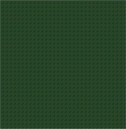 Brixies Plus Podstawowa płytka konstrukcyjna ciemnozielona 25,5 x 25,5 cm