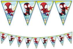 Girlanda z chorągiewkami Spidey 2,3 m