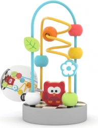 Mini drewniany labirynt dla dzieci