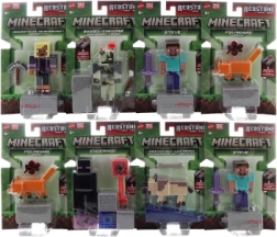 Minecraft figurka akcji 8 cm z elementem portalu