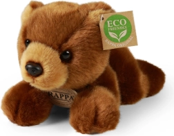 Pluszowy brązowy miś leżący 20 cm eco‑friendly