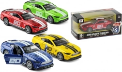 Sportowy metalowy samochodzik z otwieranymi drzwiami