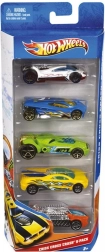 Kolekcja pięciu resoraków Hot Wheels