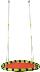 WOODY składany okrągły huśtawkowy talerz, pomarańczowy, średnica 103 cm