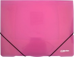 Teczka z gumką eCollection różowa A4