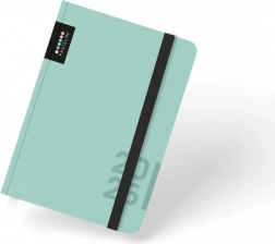 Kalendarz tygodniowy 2026 zielony PASTELINI A6