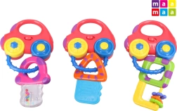 Dziecięce kluczyki do auta ze światłem i dźwiękiem 18 cm