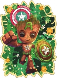 Drewniane puzzle obrysowe Groot 150 elementów Ravensburger